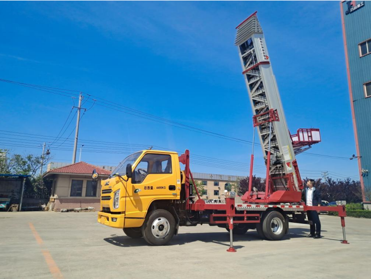 自贡常年租赁32米云梯车